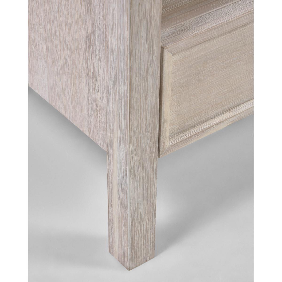 Alen solid acacia wood sideboard with 2 doors & 3 drawers, 185 x 80 cm – image 4