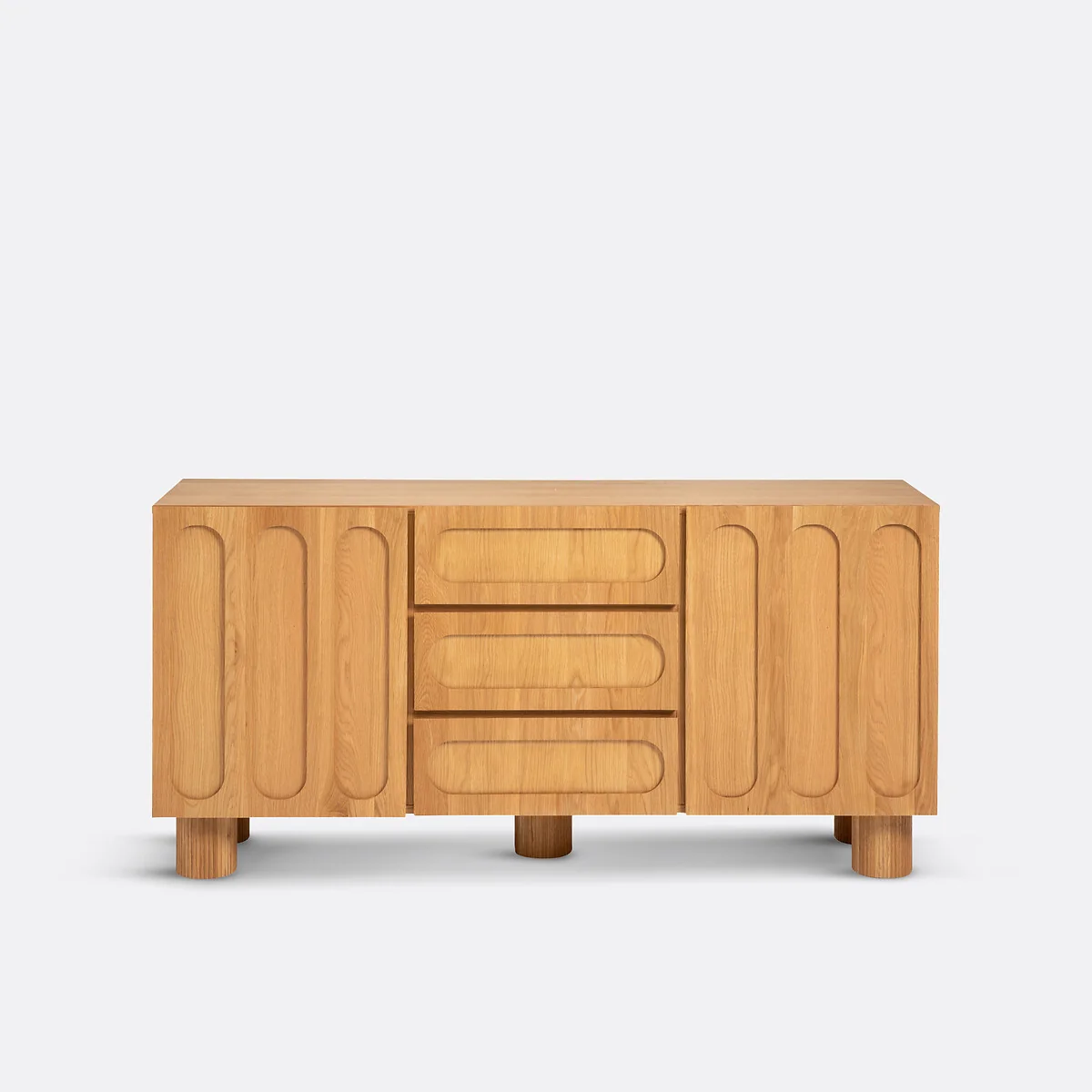 Cannelo Oak Veneered Sideboard – image 5