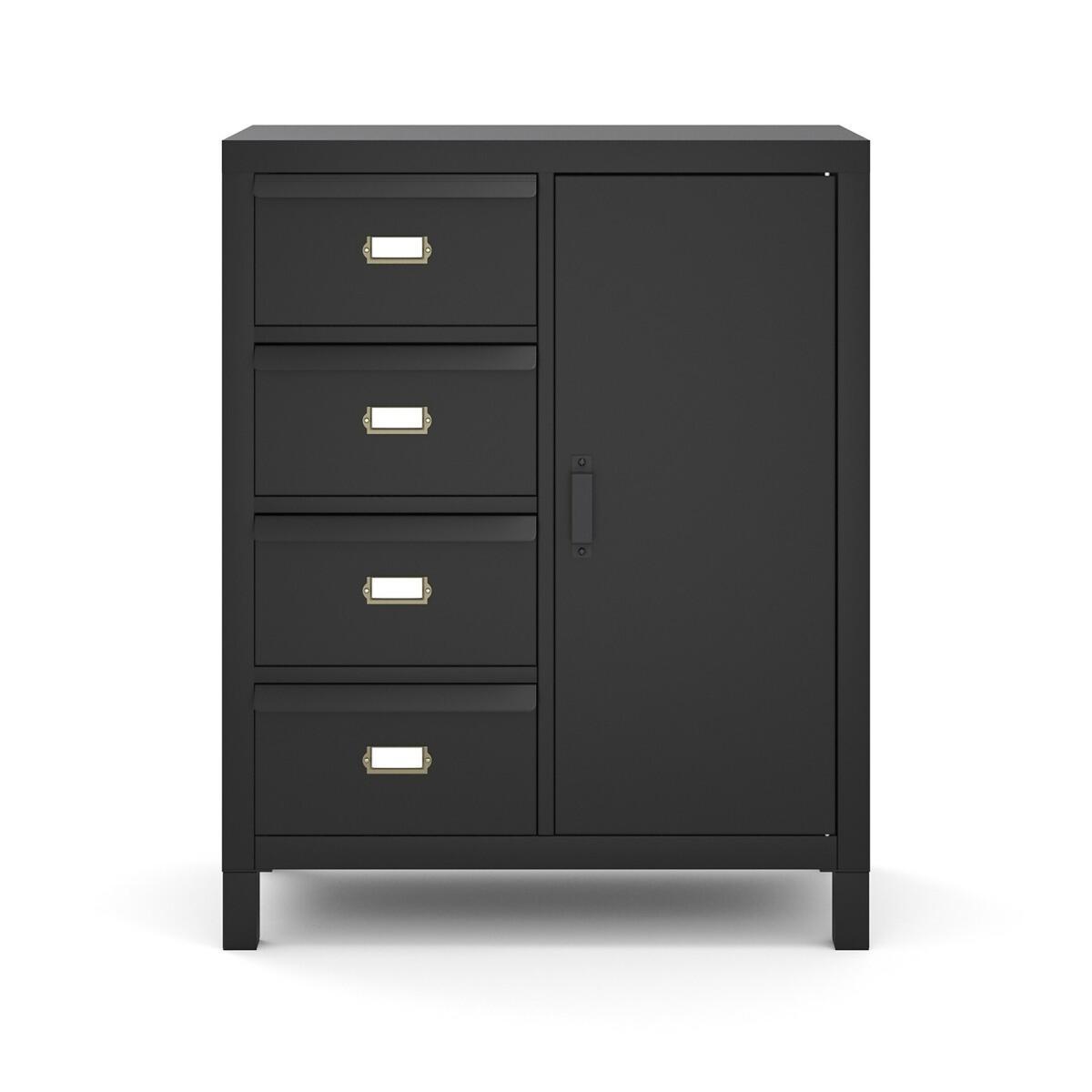 Hiba Cabinet with Cupboard and 4 Labelled Drawers – image 3