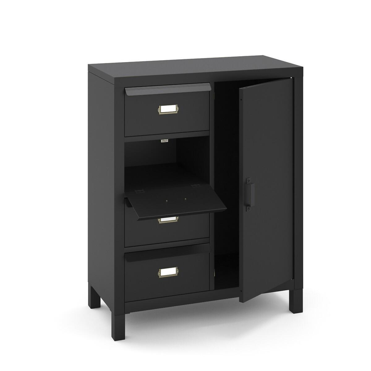 Hiba Cabinet with Cupboard and 4 Labelled Drawers – image 4