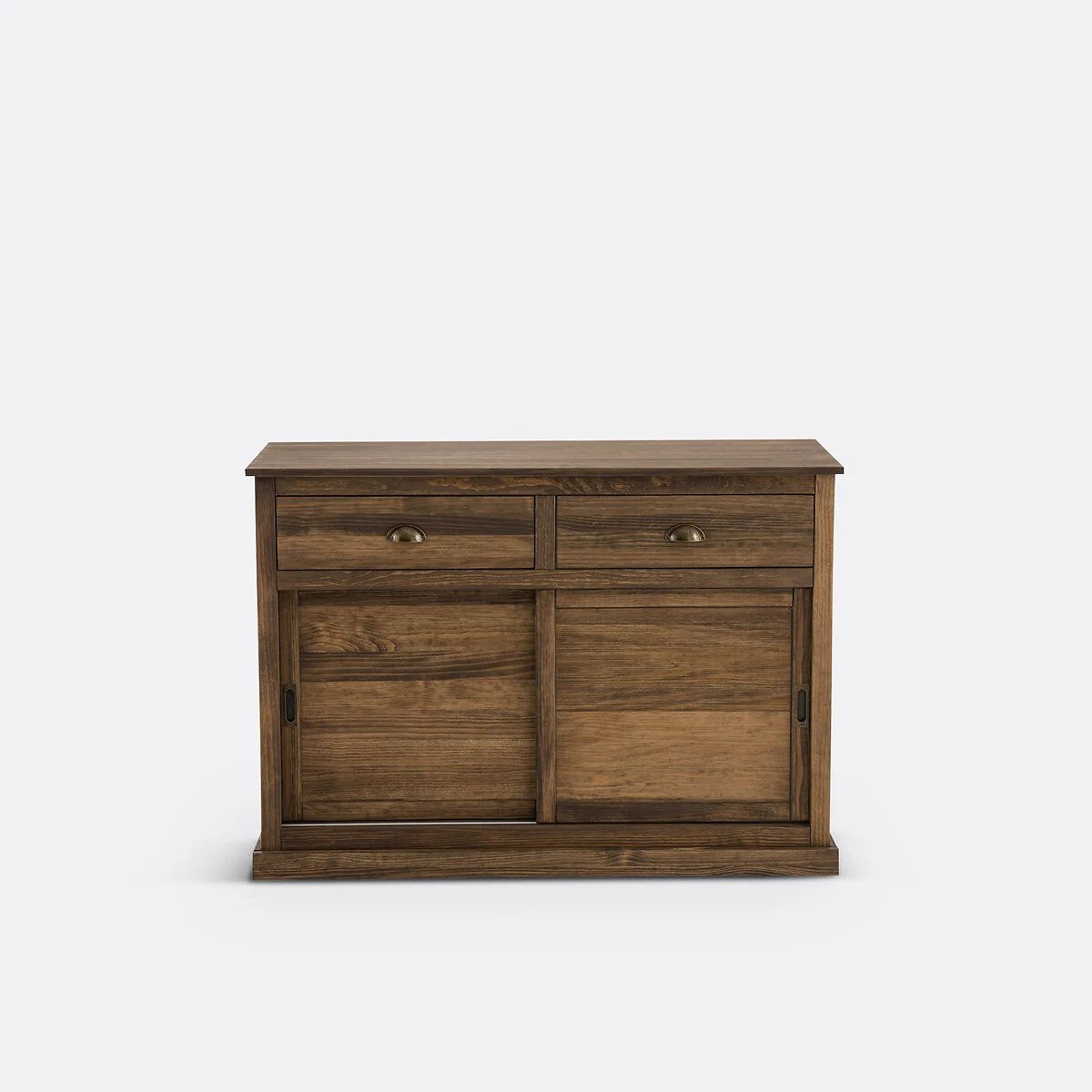 Lunja Sideboard with 2 Doors and 2 Drawers in Solid Pine and MDF – image 2