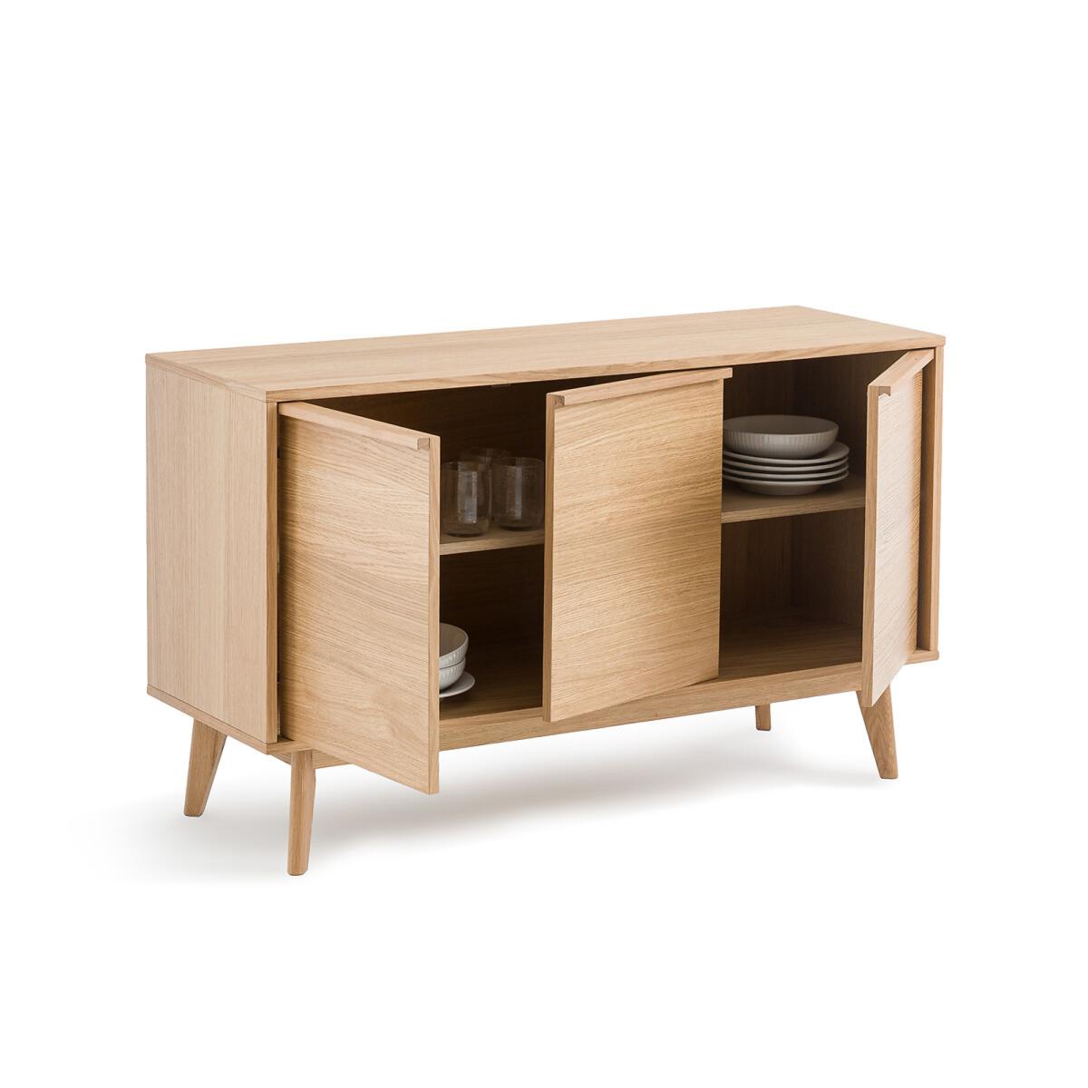 Aram Oak Veneer 3-Door Sideboard – image 3