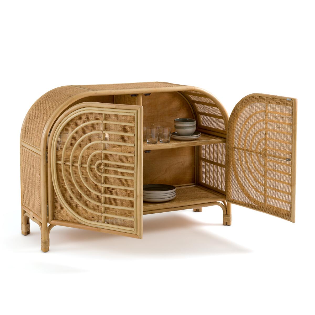 Gocco 2-Door Rattan Sideboard – image 3