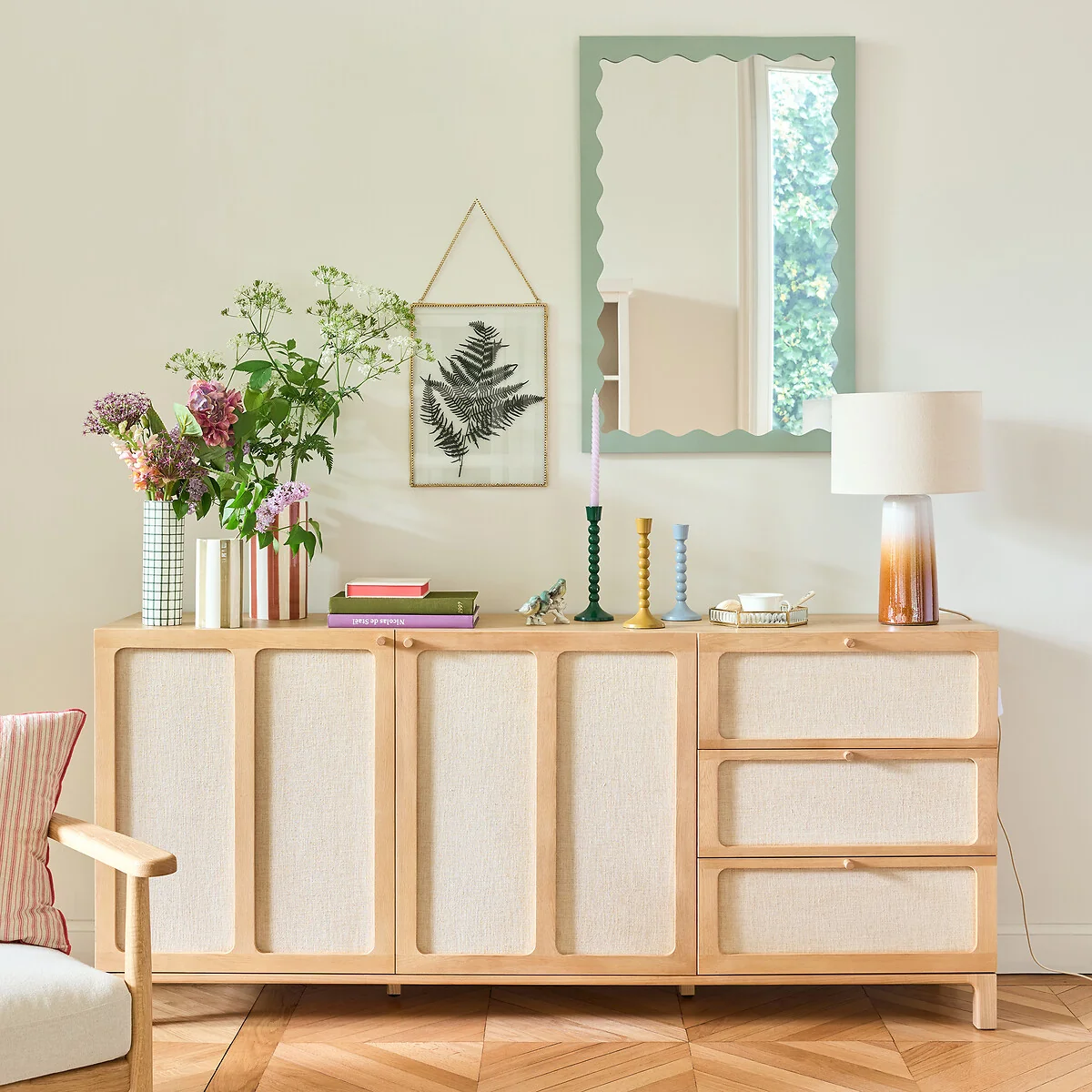 Esmara Ash/linen Sideboard – image 2