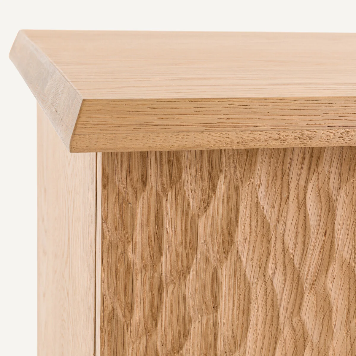 Gouge Sideboard with 4 Doors in Oak and Veneer – image 5