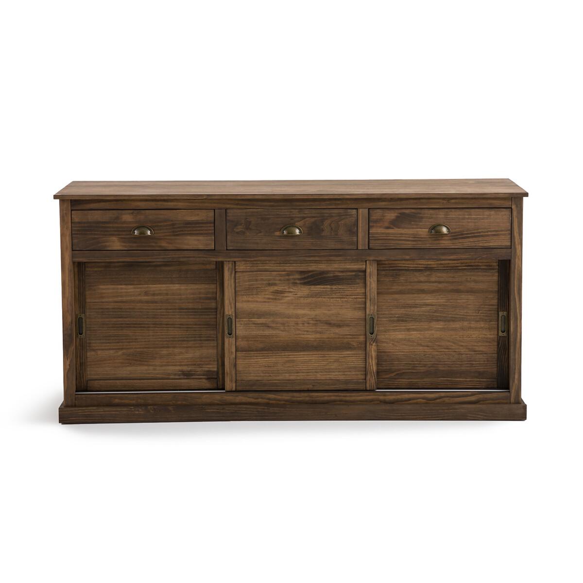 Lunja Solid Pine Triple Sideboard – image 2