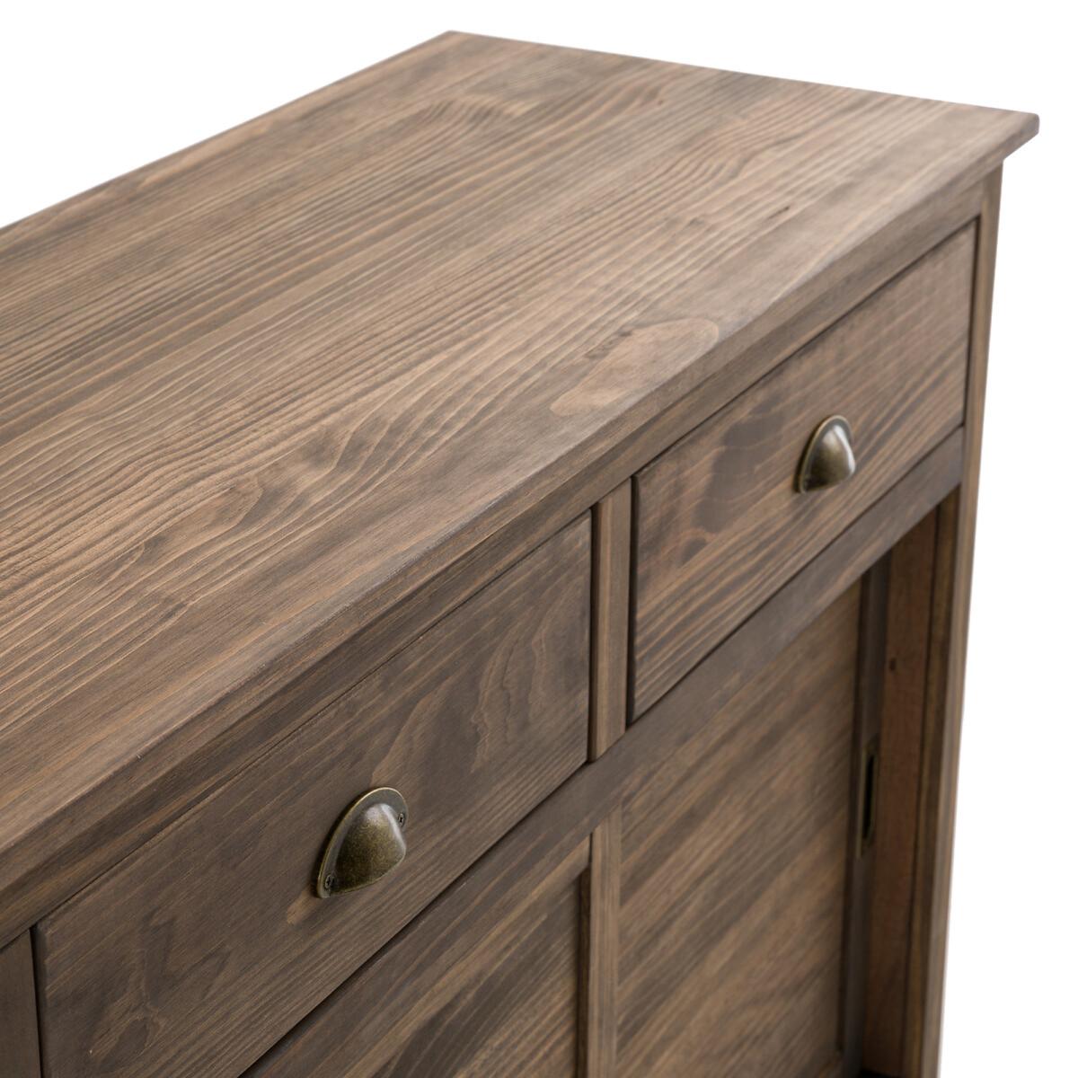 Lunja Solid Pine Triple Sideboard – image 5