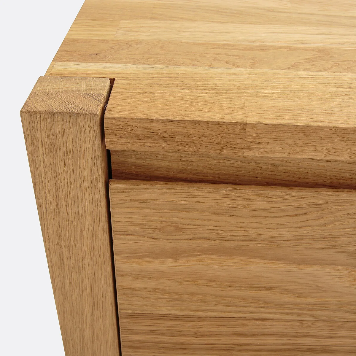 Adelita Sideboard with Three Doors in Oak and Oak Veneer – image 5
