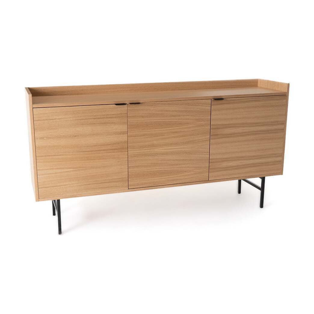 Volga Oak 3-Door Sideboard – image 2