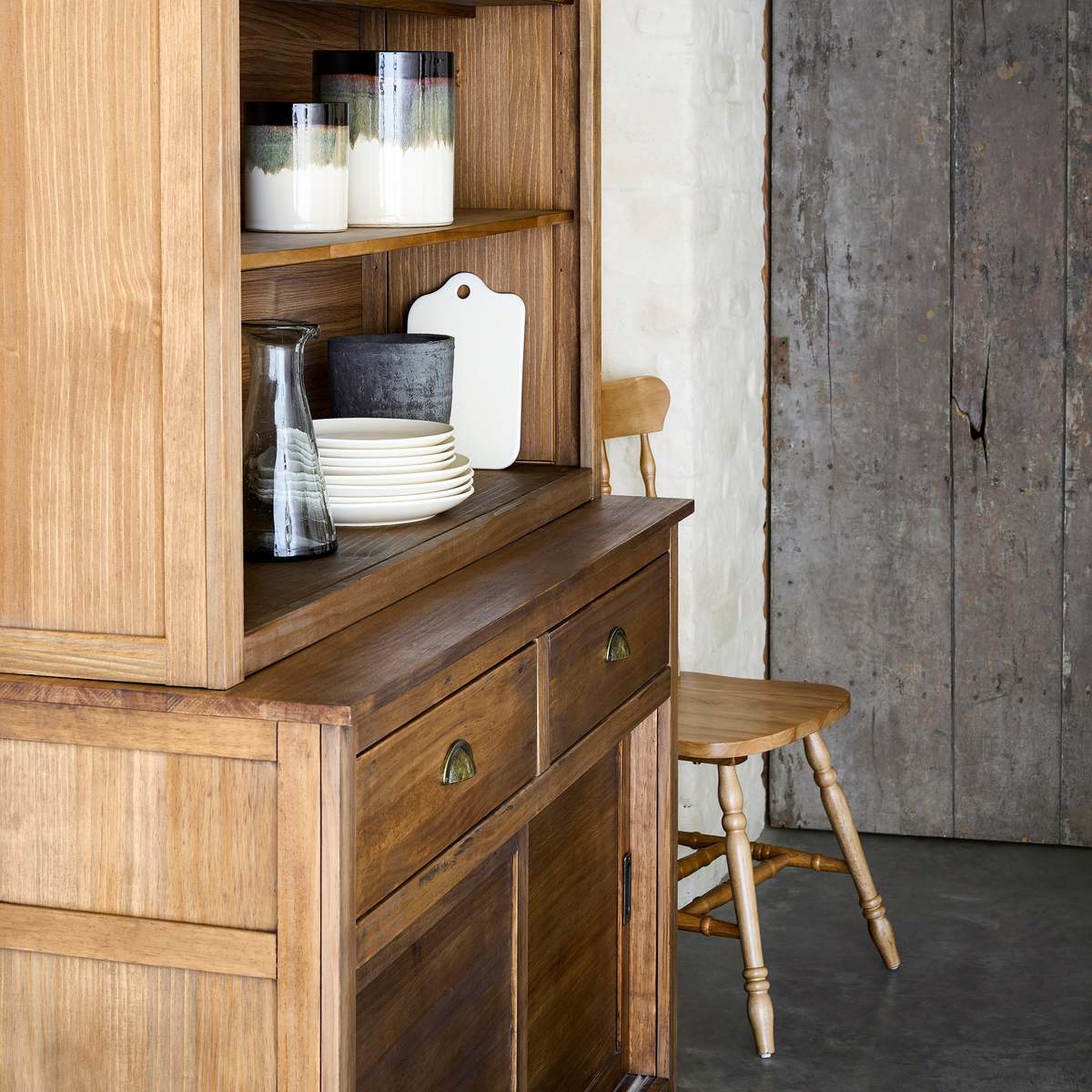 Lunja Classic Solid Pine Sideboard with Storage – image 6