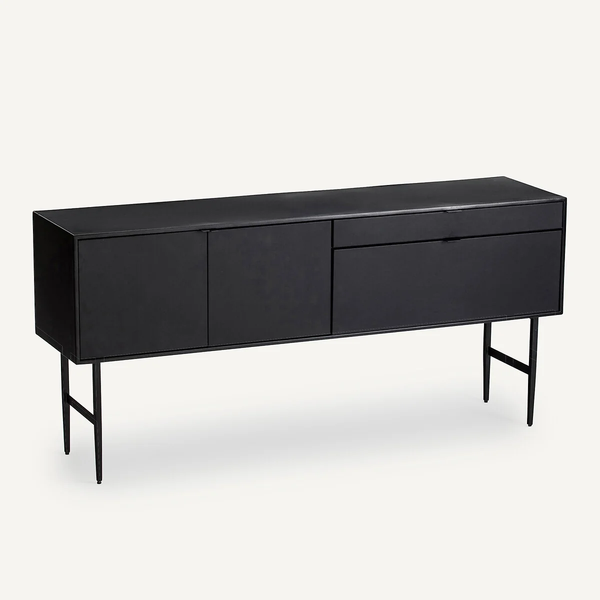 Réalto Metal and Leather Sideboard – image 3