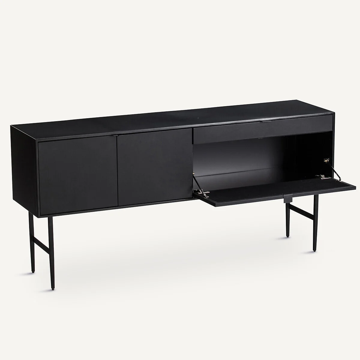 Réalto Metal and Leather Sideboard – image 5