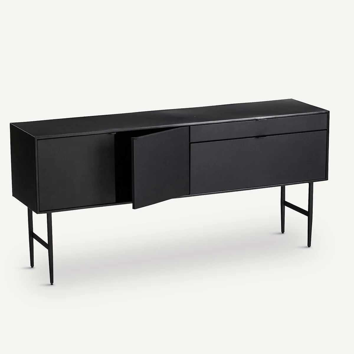 Réalto Metal and Leather Sideboard – image 6