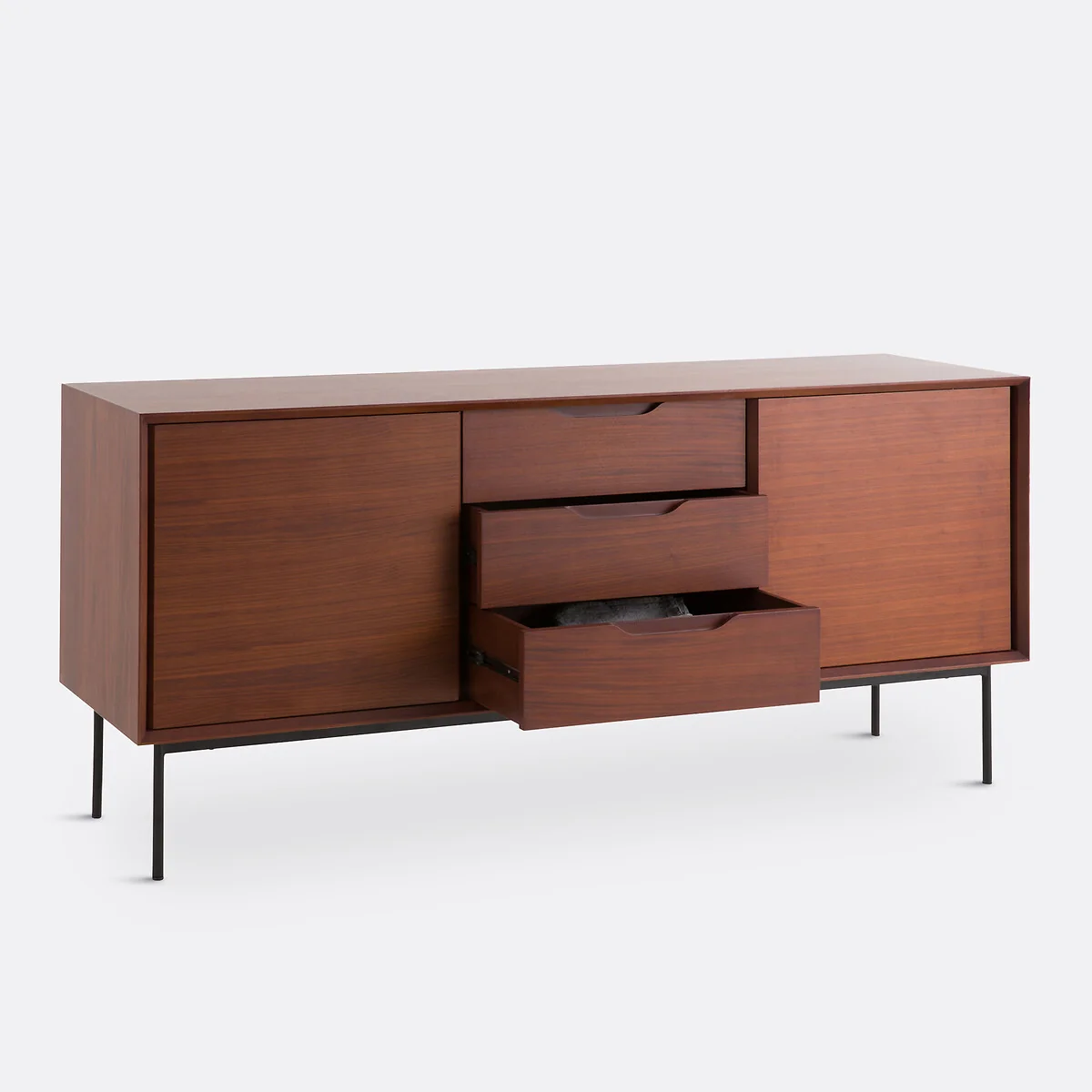Noyeto Walnut Veneer Sideboard – image 3