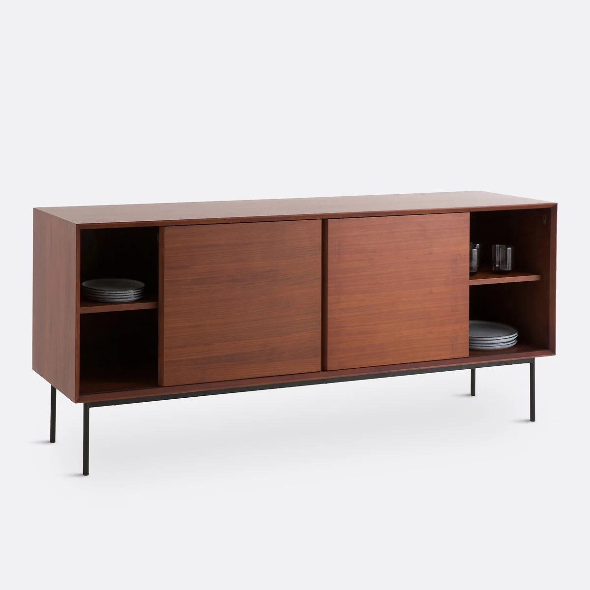 Noyeto Walnut Veneer Sideboard – image 4