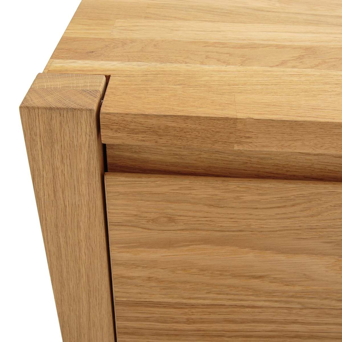 ADELITA Solid Oak 3-Door Sideboard – image 4