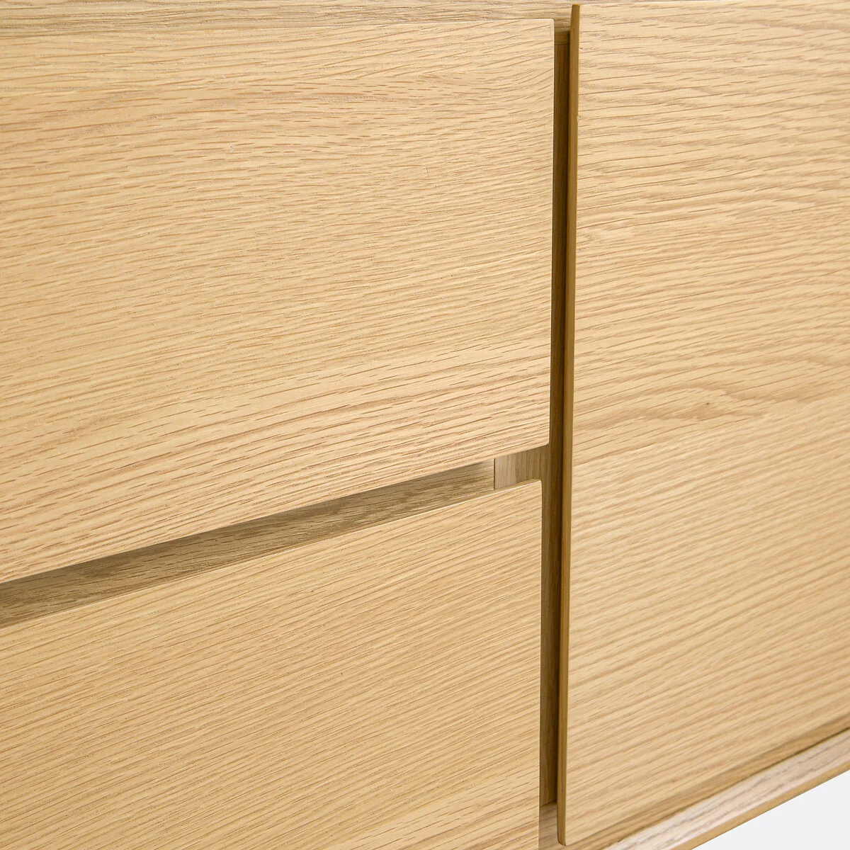 Elina Sideboard with 2 Doors and 2 Drawers in Oak Veneer – image 9