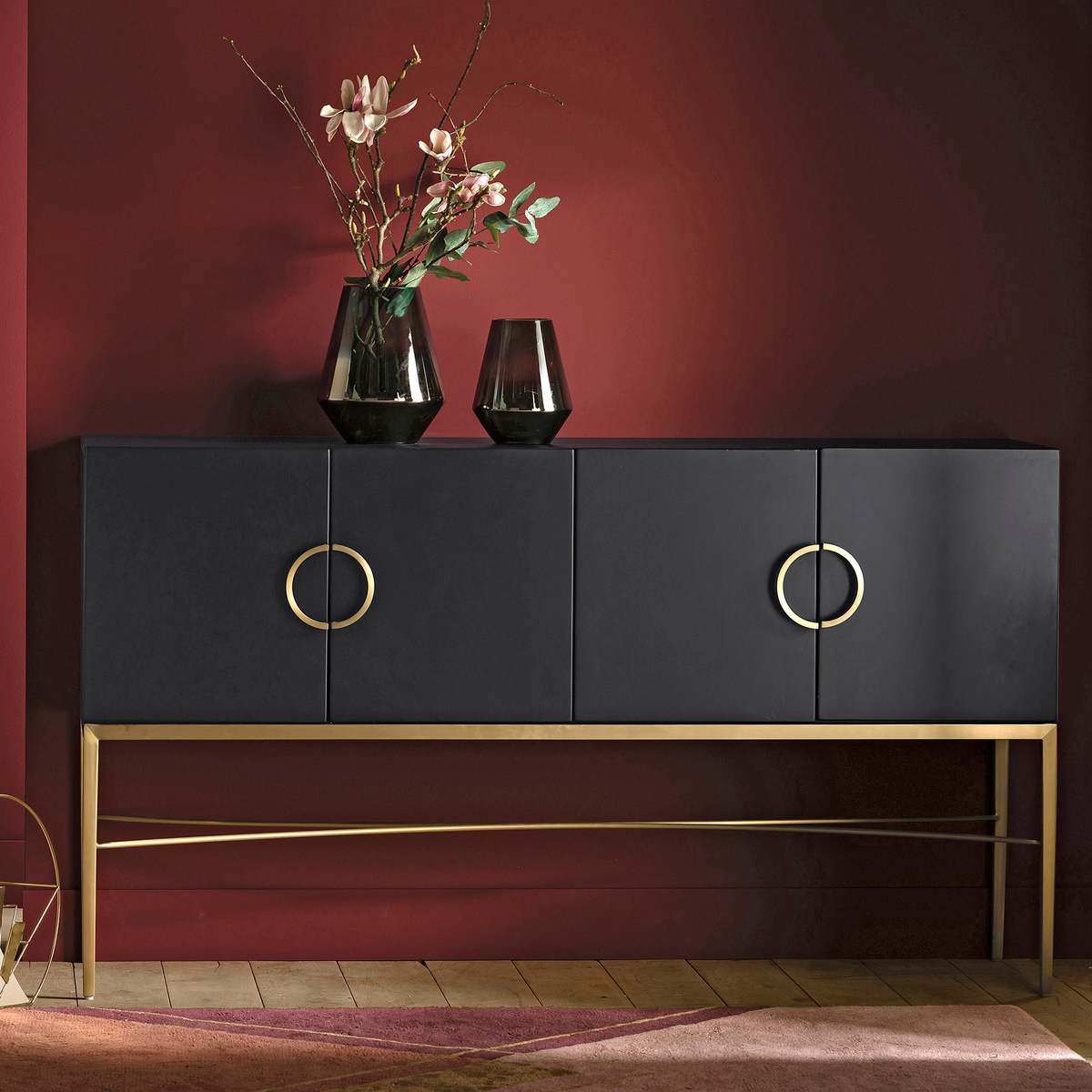 SHODAN 4-Door Art Deco Sideboard – image 5