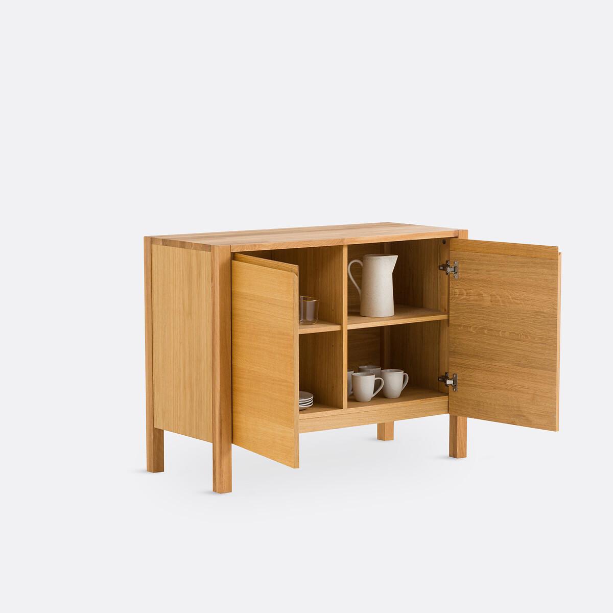 Adelita Oak Veneer 2-Door Sideboard – image 4
