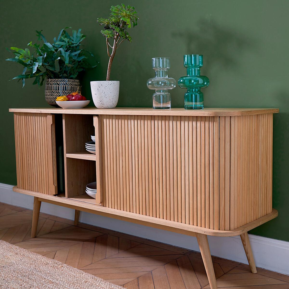 Wapong Long Sideboard with 2 Sliding Doors – image 6