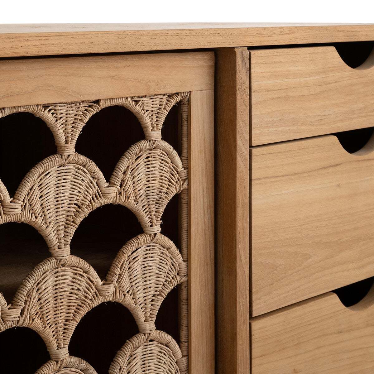 Palma Solid Teak Sideboard – image 4