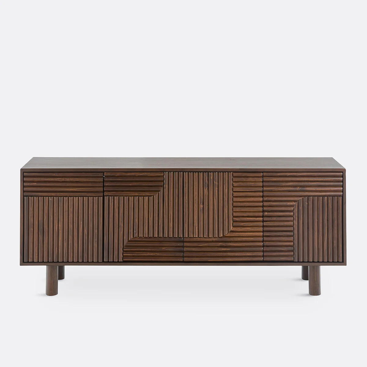 Sevan Solid Pine 4-Door Sideboard – image 2