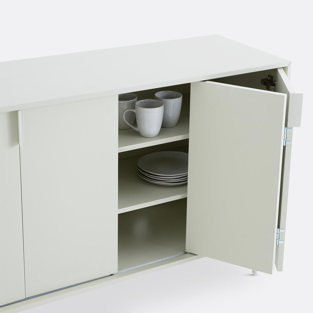 Illan Accordian-Door Wood & Metal Sideboard – image 4