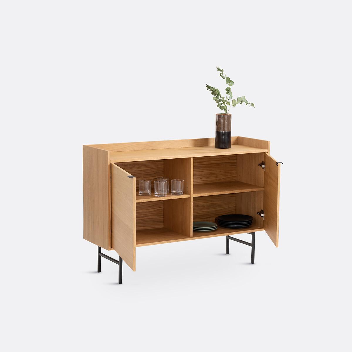 Volga Oak Veneer 2-Door Sideboard – image 6