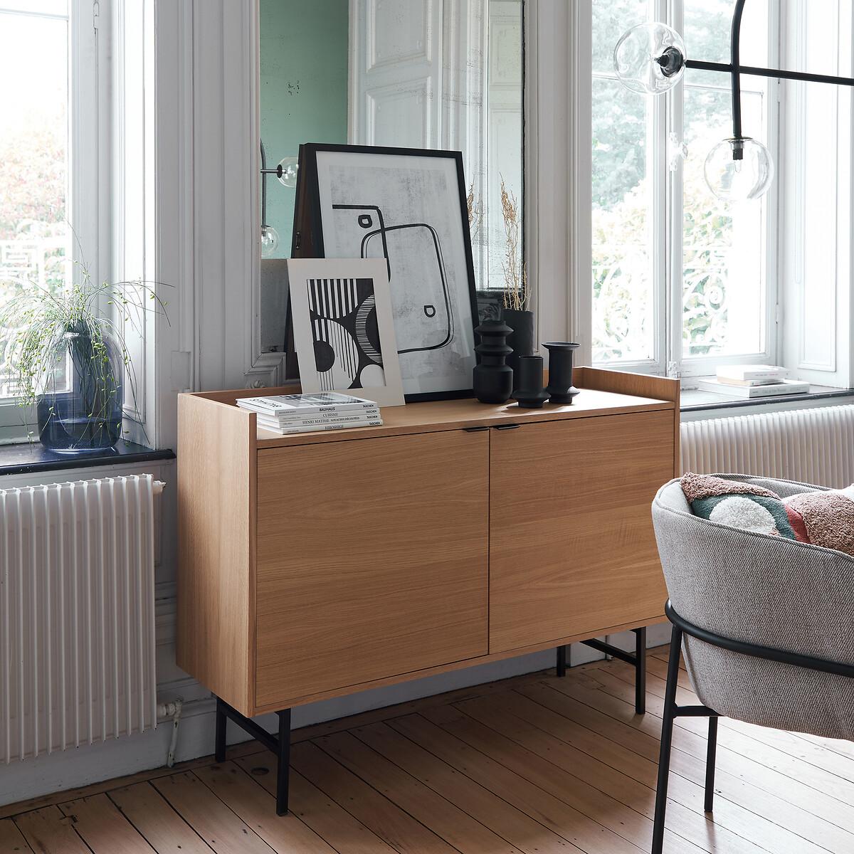 Volga Oak Veneer 2-Door Sideboard – image 8