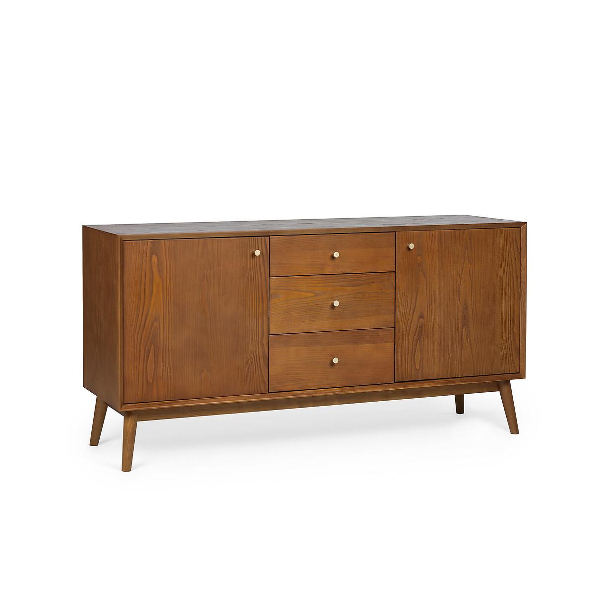 Elijah Retro Ash Wood Large Sideboard – image 2