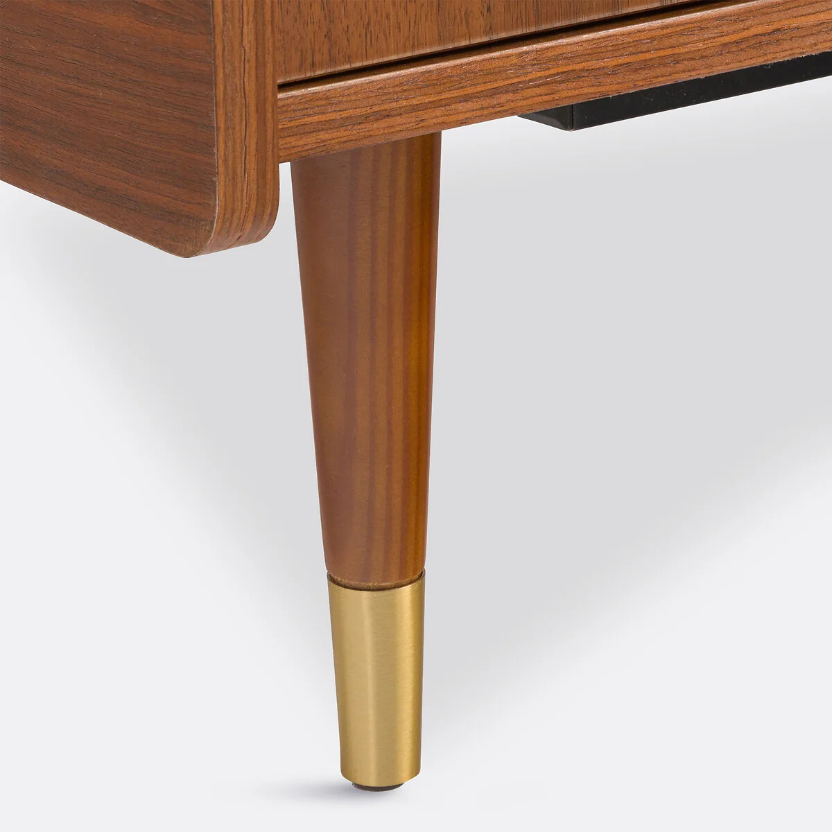 Ronda Walnut Veneer Vintage Small Sideboard – image 6