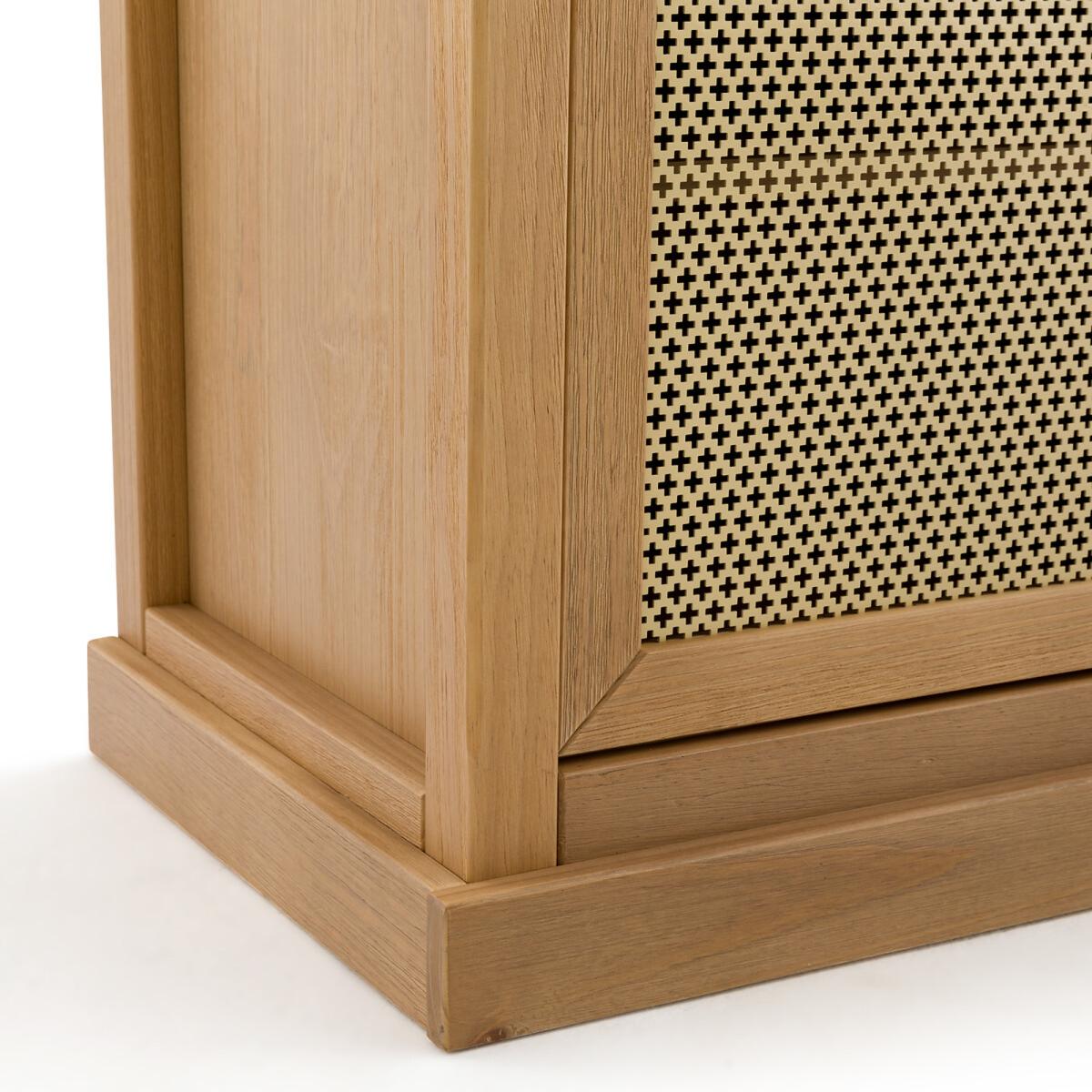 Alvaro Pine and Openwork Metal Sideboard – image 6