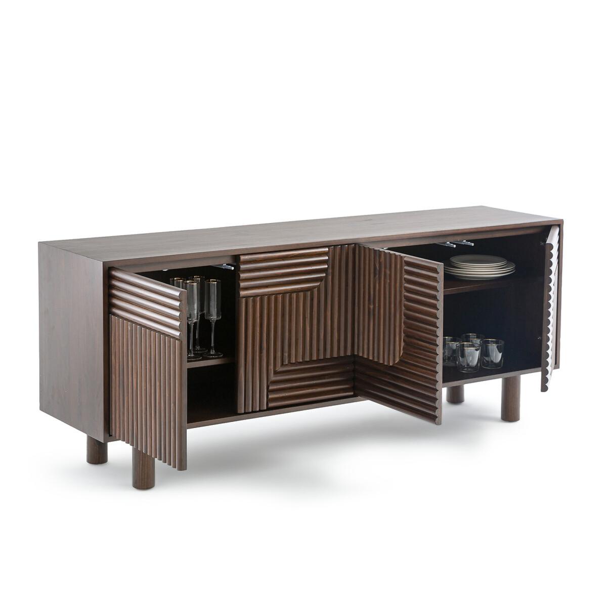 Sevan Solid Pine 4-Door Sideboard – image 3