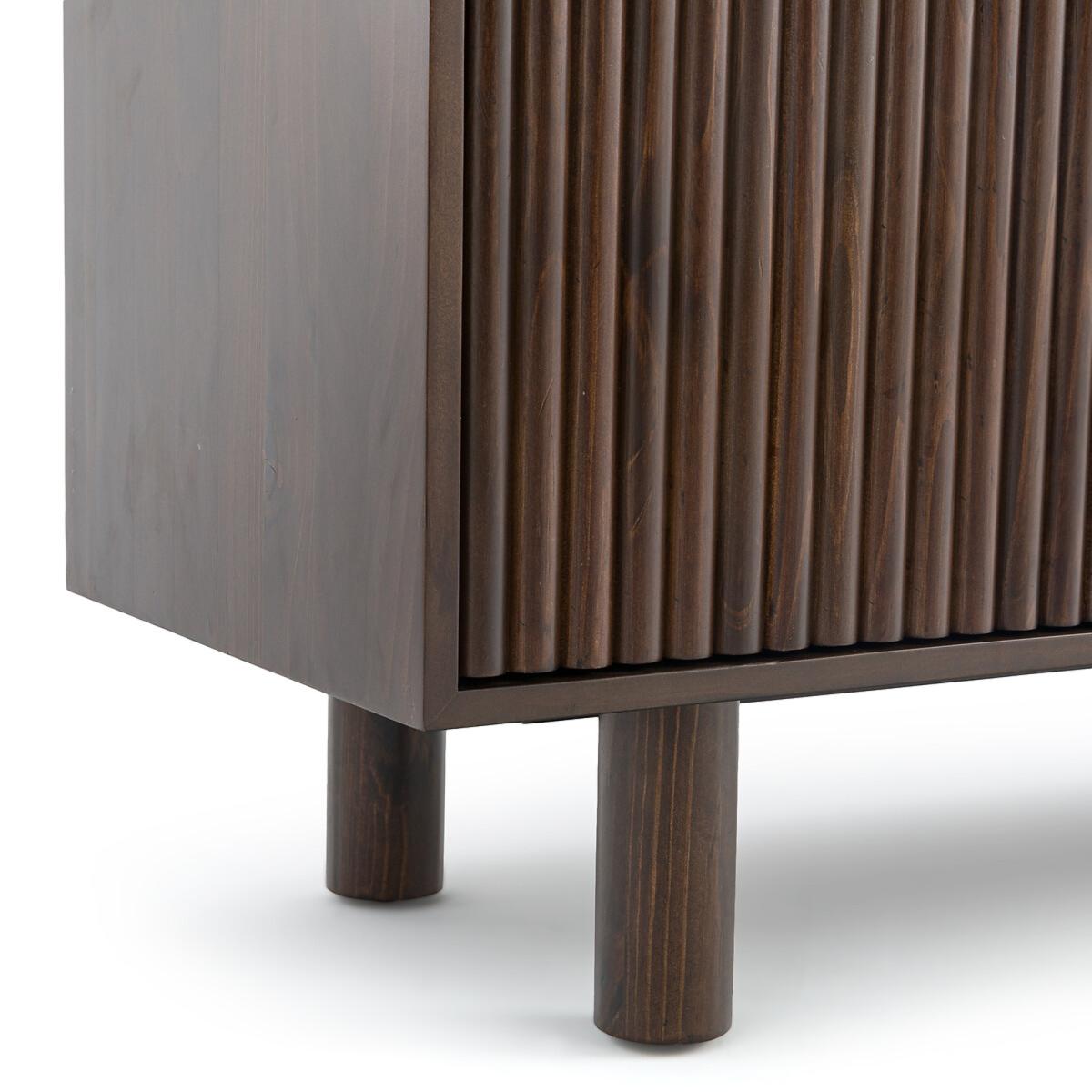 Sevan Solid Pine 4-Door Sideboard – image 6