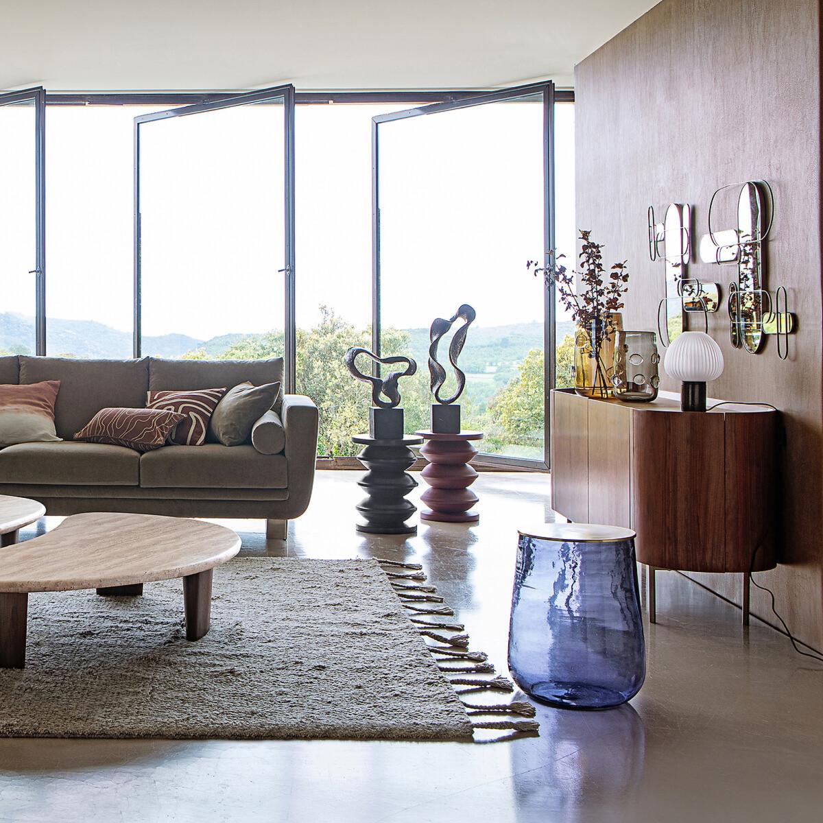 Aslen Walnut and Leather Sideboard – image 5