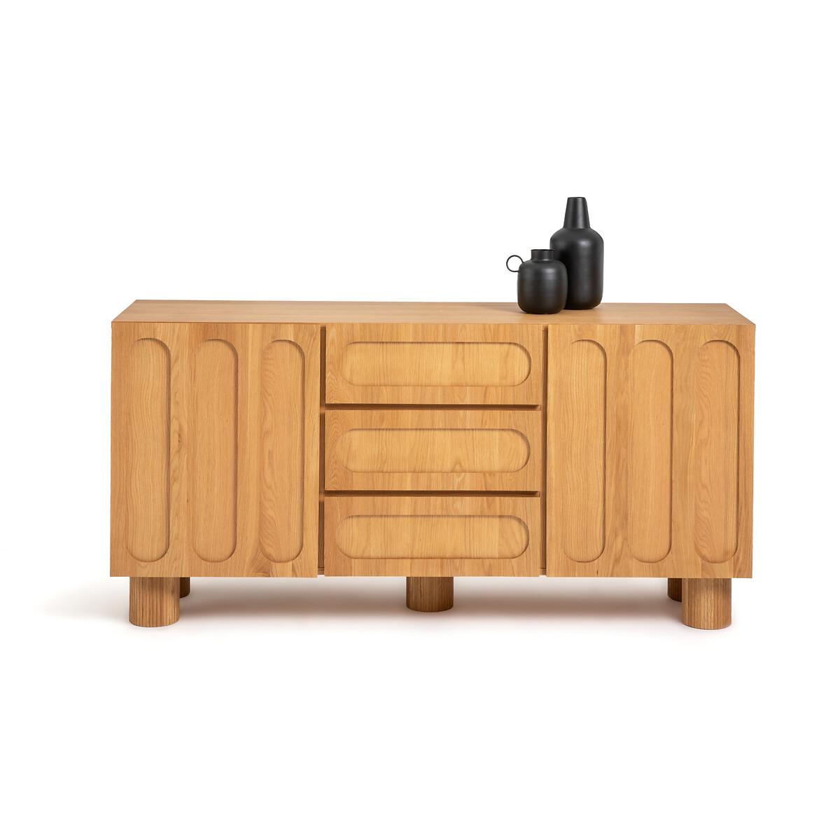 Cannelo Oak Veneered Sideboard – image 3