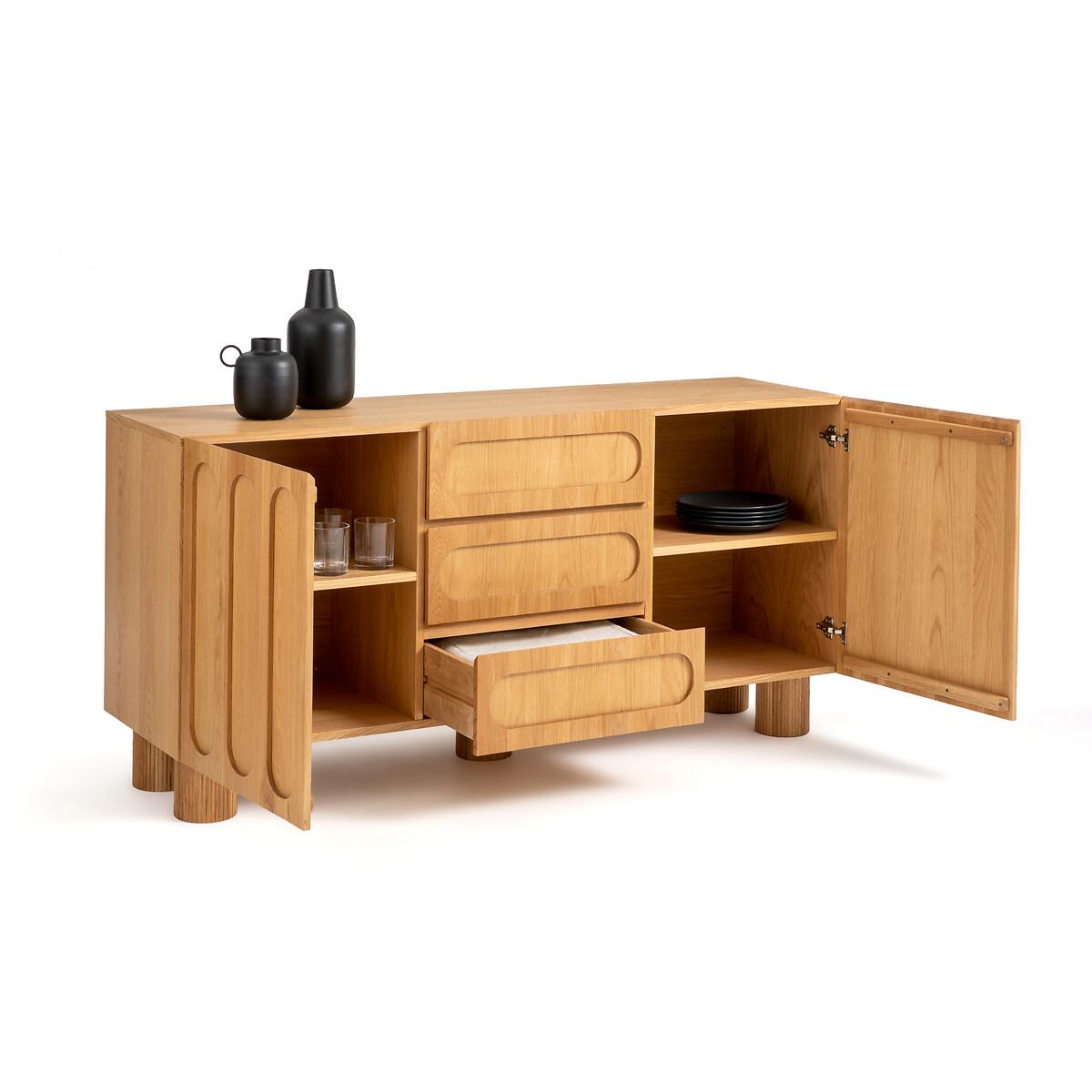 Cannelo Oak Veneered Sideboard – image 5
