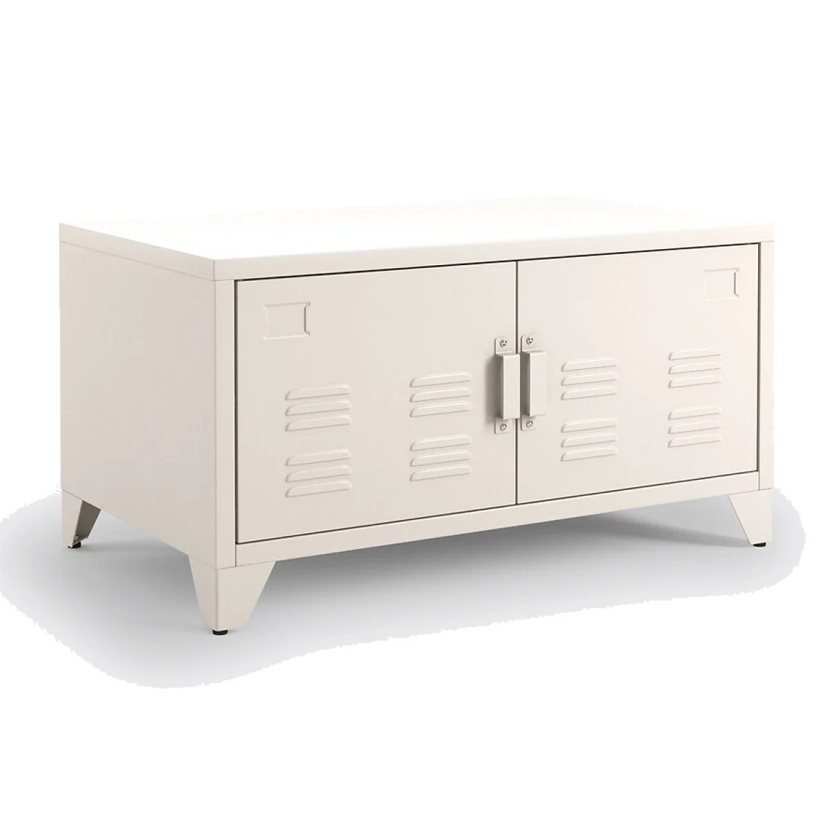 Hiba 2-Door Metal Low Sideboard – image 1