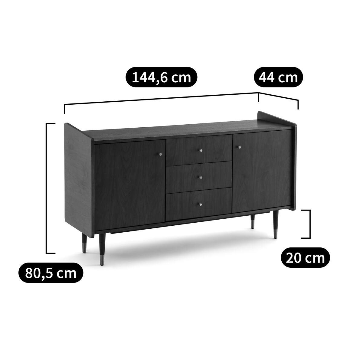Ronda Vintage Walnut Sideboard – image 9