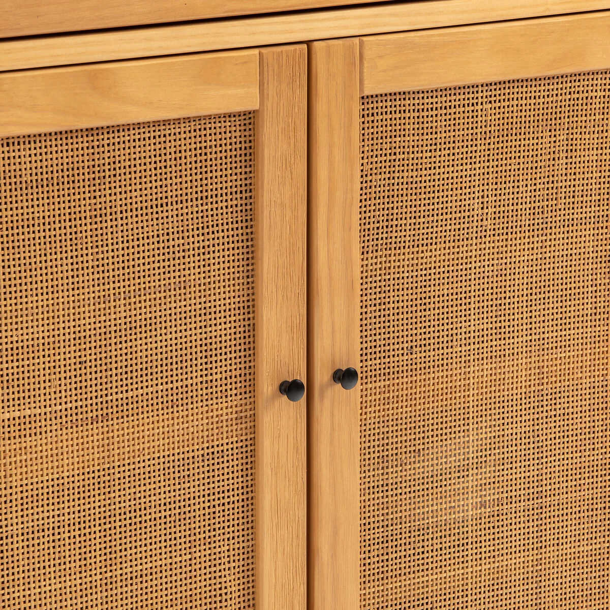 Gabin Solid Pine & Cane Sideboard – image 7