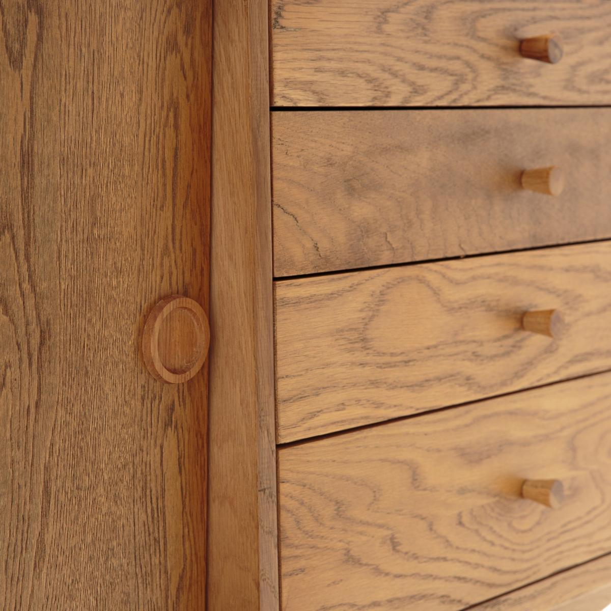 Quilda Vintage Oak Sideboard – image 4