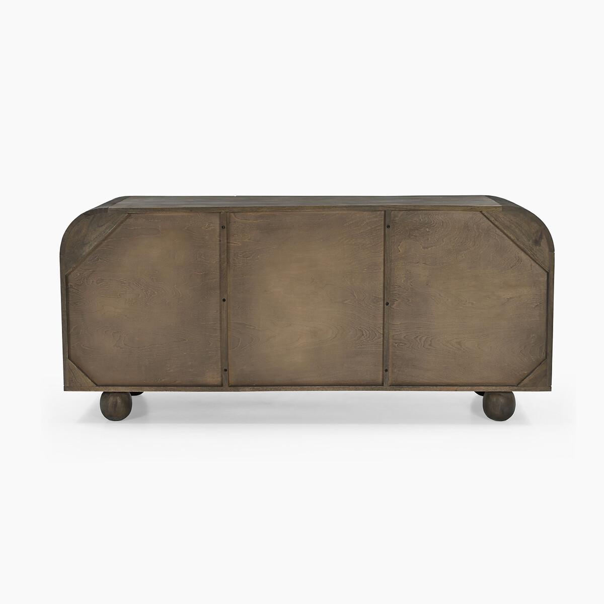 Tropika Jute & Mango Wood 3 Door Sideboard – image 3