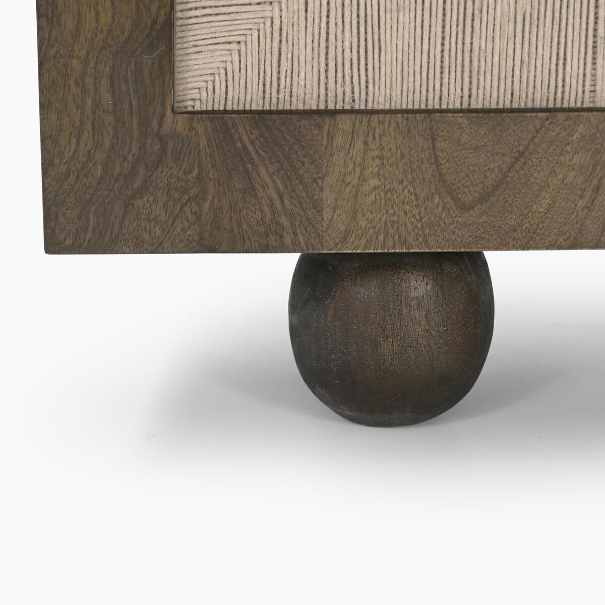 Tropika Jute & Mango Wood 3 Door Sideboard – image 8