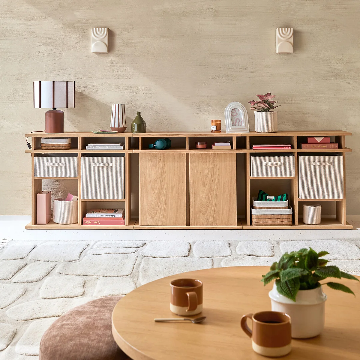 Abac Oak Veneered Sideboard – image 2