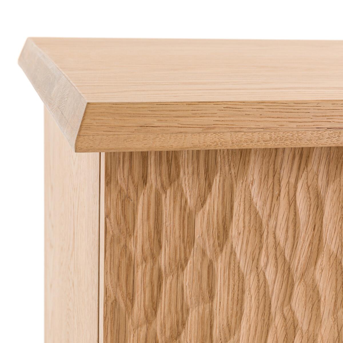 Gouge Oak 4-Door Sideboard – image 4