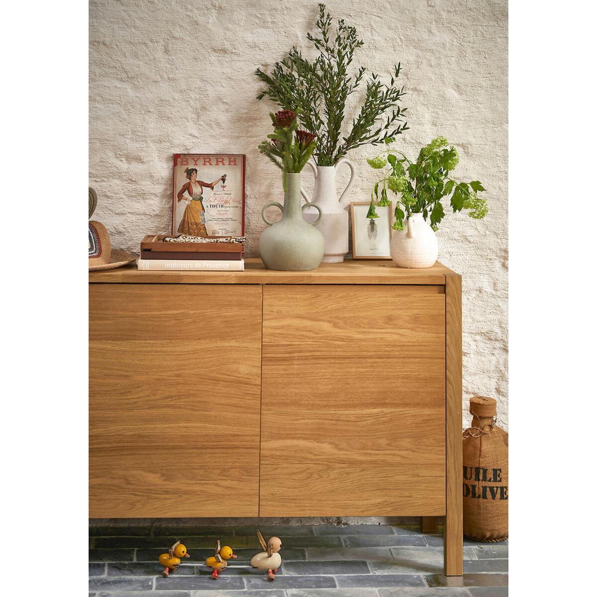 Adelita Oak 3-Door Sideboard – image 8