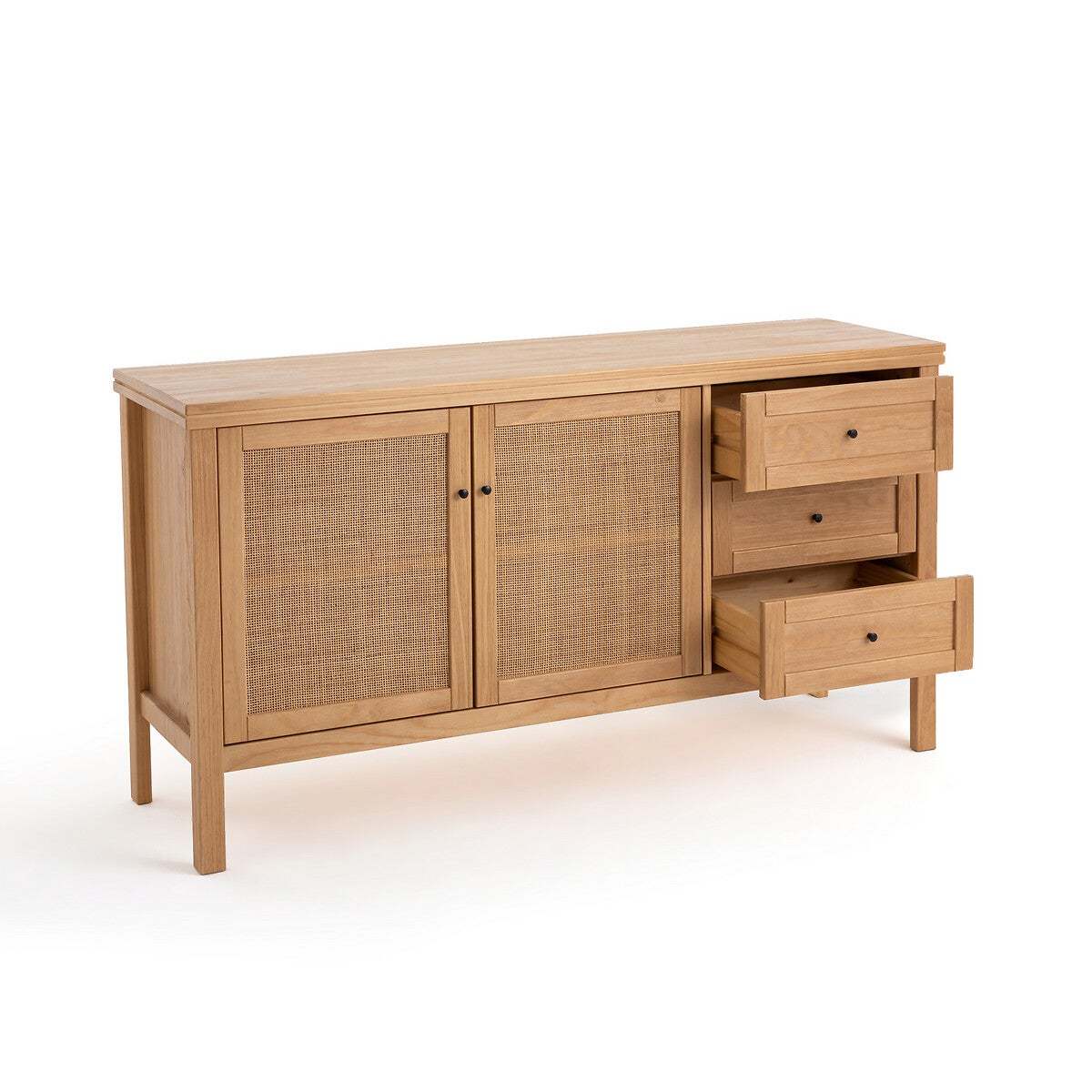 Gabin Pine & Rattan Sideboard – image 3