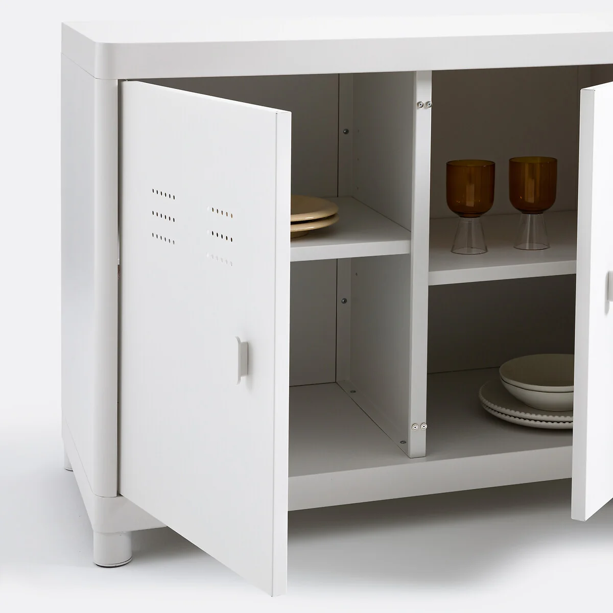 Livona 3 Door Steel Sideboard – image 9