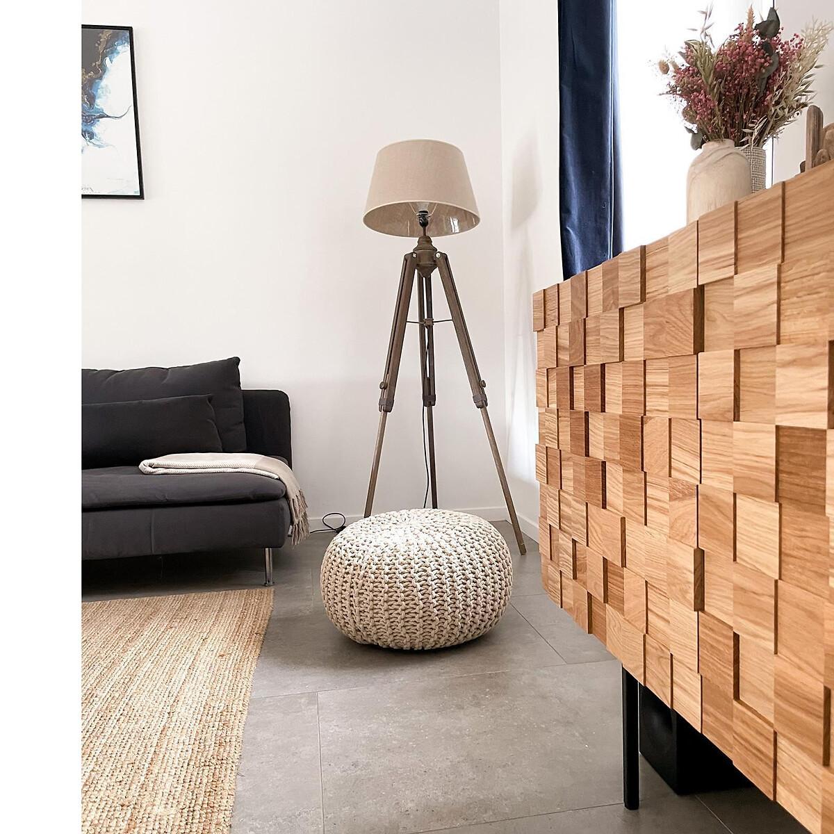 Madria Oak 3-Door Sideboard – image 7