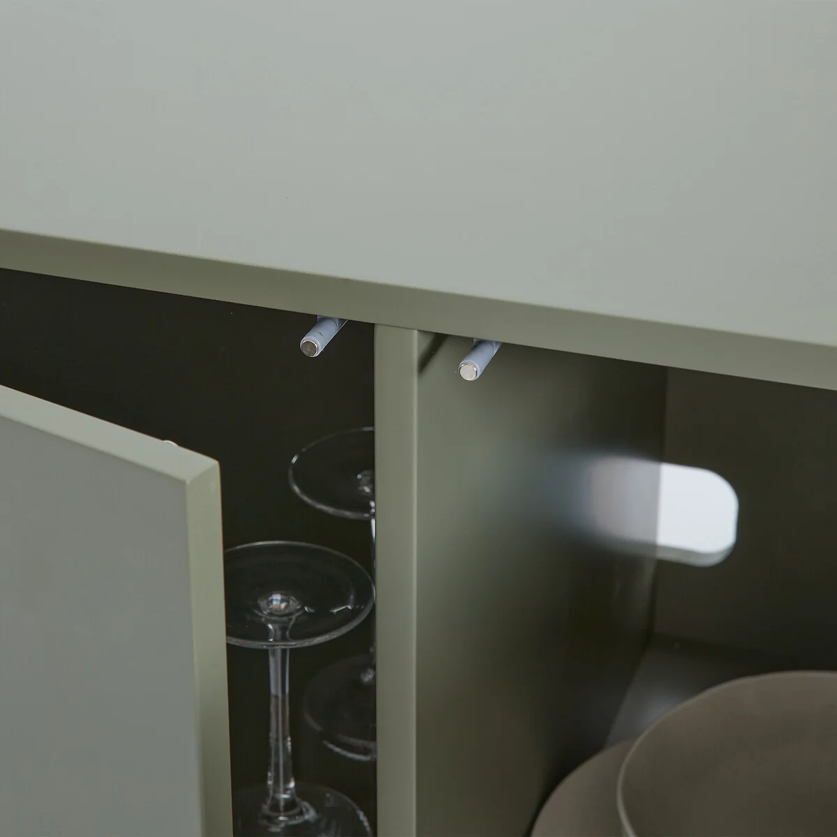 Senssia Oak Veneer Low Sideboard – image 4